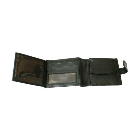 Hare Running Leather Wallet BLACK or BROWN 172 image {3}