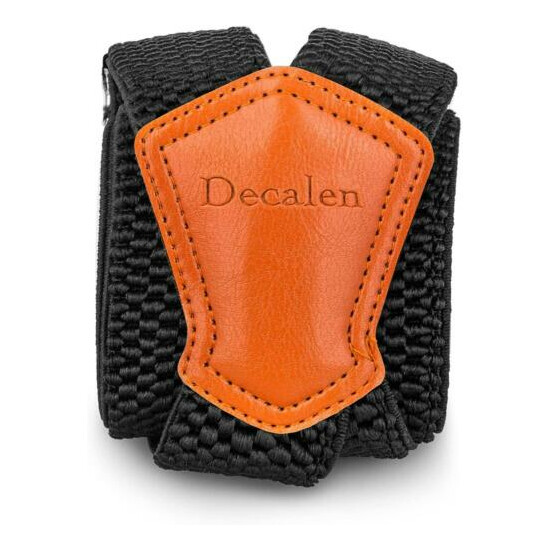 Decalen Mens Suspenders Very Strong Clips Heavy Duty Braces Big and Tall X Style image {2}