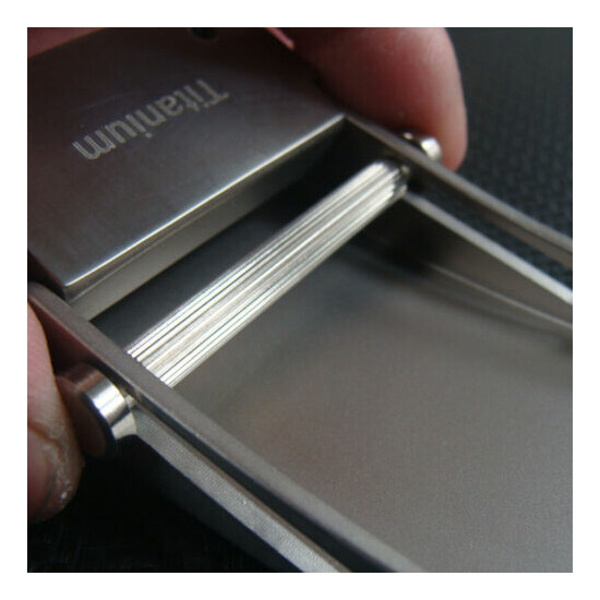 Titanium Belt Buckles for 38mm Width Belt / Anti-allergy Belt Buckle image {6}
