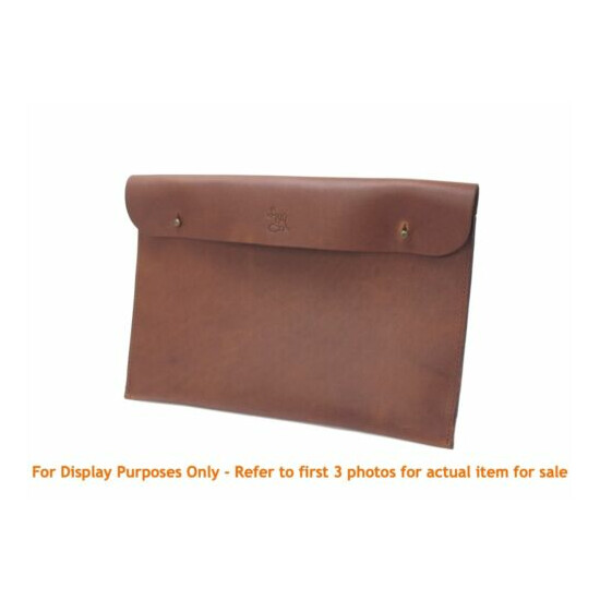  LM Products USA - Radcliffe Full Grain Leather Portfolio - iPad or Documents image {6}