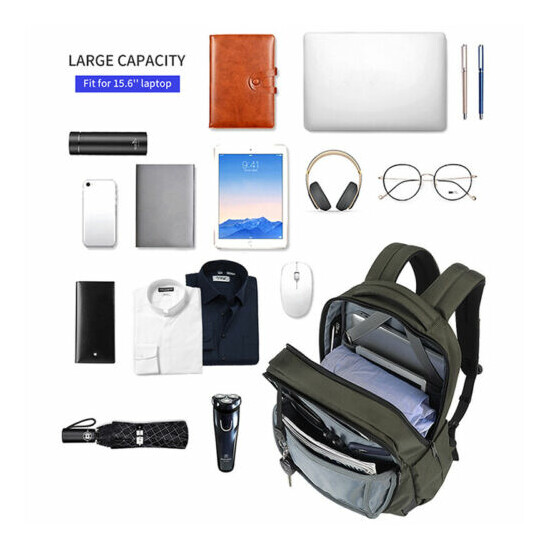 Tigernu Level II Bulletproof Backbag 15.6" Laptop Backpack Travel Backpacks image {3}