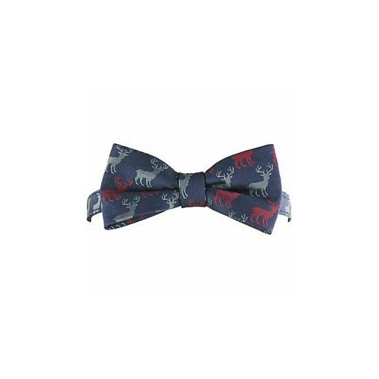 0 3 6 12 18 24 M Janie and Jack Navy blue Red BOW TIE holidays Baby boy NWT  image {1}