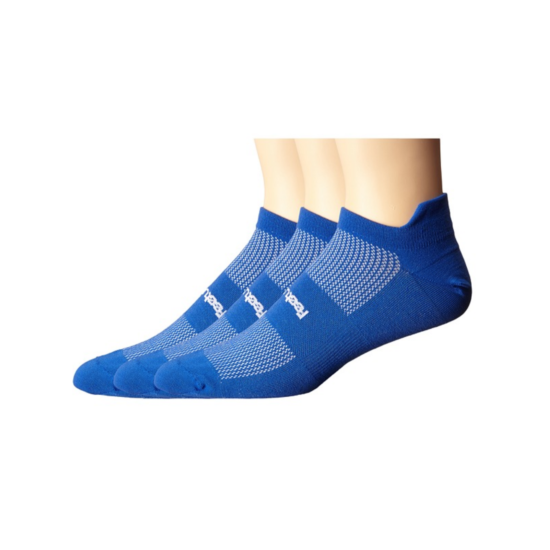 Feetures High Performance Ultra Light 3-pair Royal Socks Unisex Size L 12630 image {1}