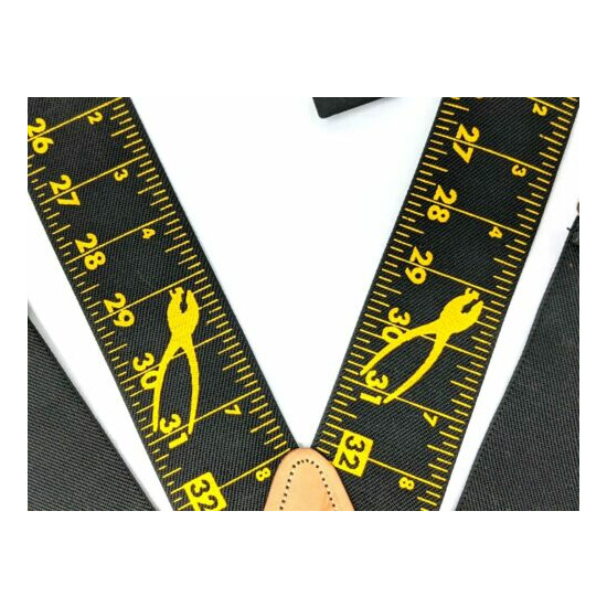 Nocona Belt Company Tool Tape Measure Suspenders 48"  image {4}