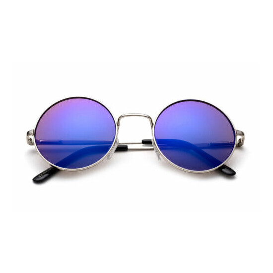 Kids Aviator Sunglasses Classic Round Boys Girls UV 100% Lead Free Spring Hinge image {4}