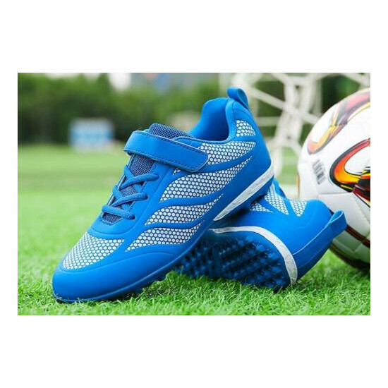Cool Kids Child TF Cleats Soccer Shoes Boys Outdoor Soccer Boots Football Shoes  image {2}