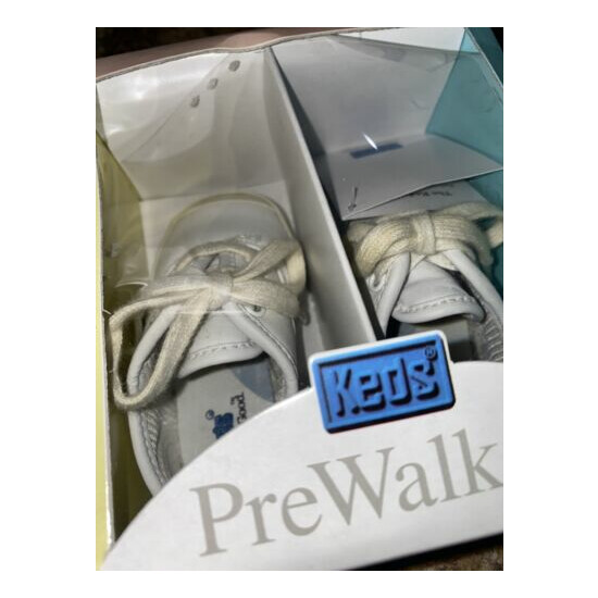 Kohl’s PreWallers Toddler Campion White Shoes US Size 2 image {2}