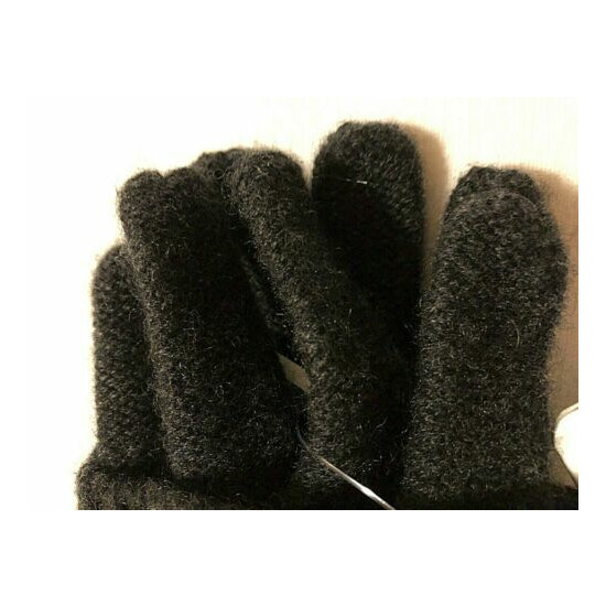 The North Face Cryos 100% cashmere black gloves men's size XS/S ( size 6/7) Thumb {4}