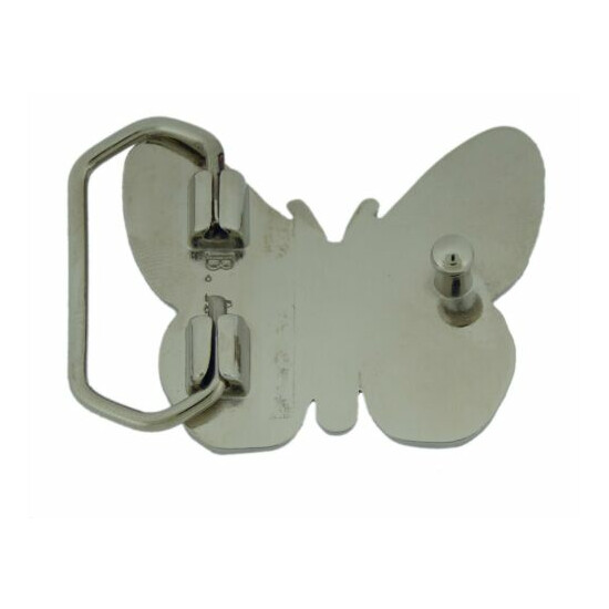 Butterfly Belt Buckle Fits belt up 1.25" Width hebilla de cinturón de mariposa image {3}