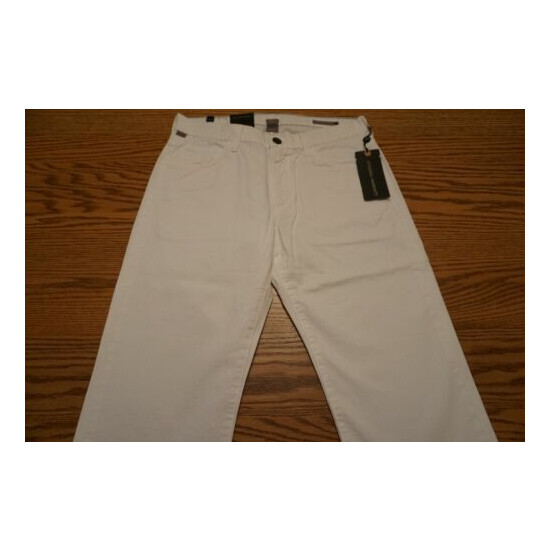 NWT MEN'S CITIZENS OF HUMANITY JEANS Multiple Sizes The Sid Straight Leg White image {3}