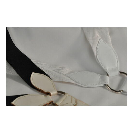 RARE Alexander Kabbaz Handmade Silk Braces/Suspenders image {5}