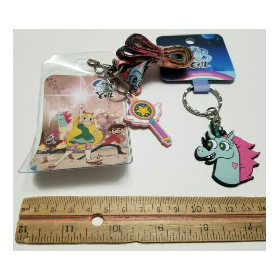Star vs the Forces of Evil Key chain & Lanyard Princess Pony Head loungefly image {1}