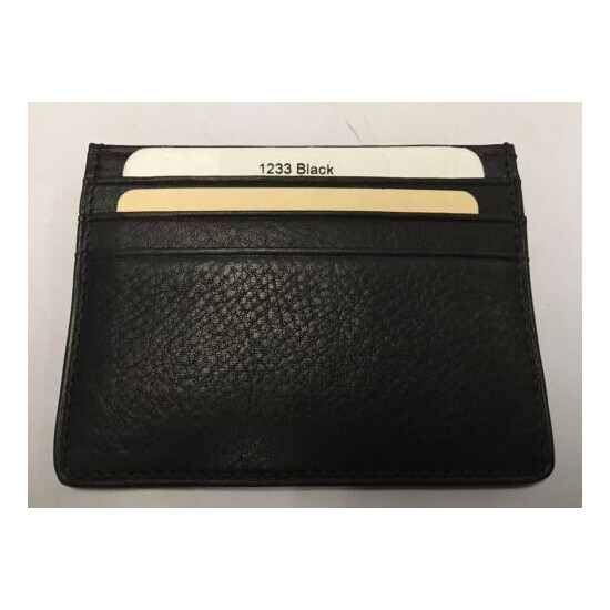Osgoode Marley Cashmere RFID Blocking Card Stack Flat Credit Card Holder 1233 image {2}