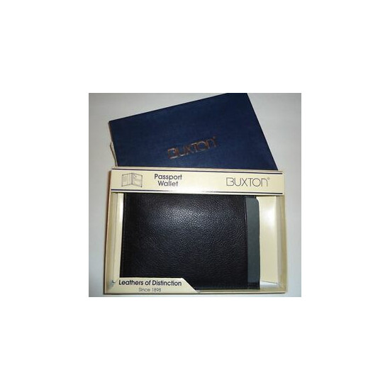 Buxton Professional Genuine Leather Passport Case/ Wallet image {1}