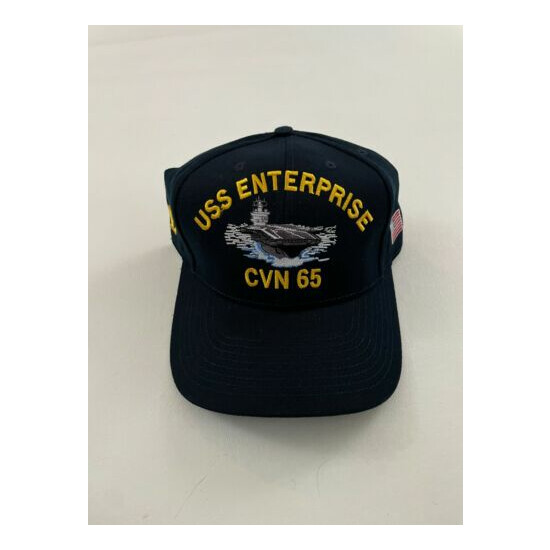NEW The Corps US Navy USS Enterprise CVN 65 Baseball Cap One Size image {1}