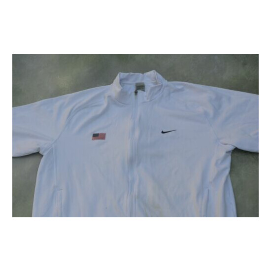 Nike USA Track & Field Men's Full Zip Jacket Size XL____PLEASE READ!!! image {3}