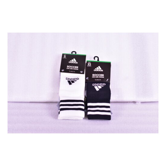 Youth Adidas Copa Zone Cushion IV Soccer Socks - Choose Color & Size image {1}