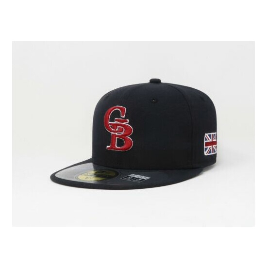 New Era 59Fifty Kids' Cap Great Britain World Baseball Classic Blue Fitted Hat image {1}