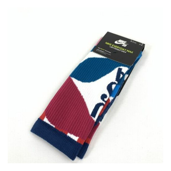Nike SB Parra USA Federation Kit Mens Dri FIT Socks CN3780 100 - SIZE XL (12-15) image {1}