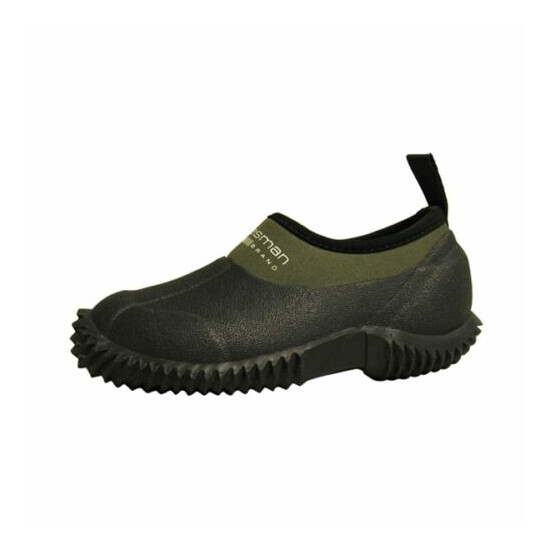New Statesman Child Muck Shoes Waterproof Rubber River Camp Green Kids Size 2 image {3}