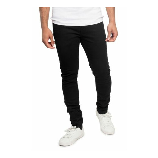 Victorious Men's Super Skinny Fit Stretch Colored Denim Jeans Pants DL1001 image {2}