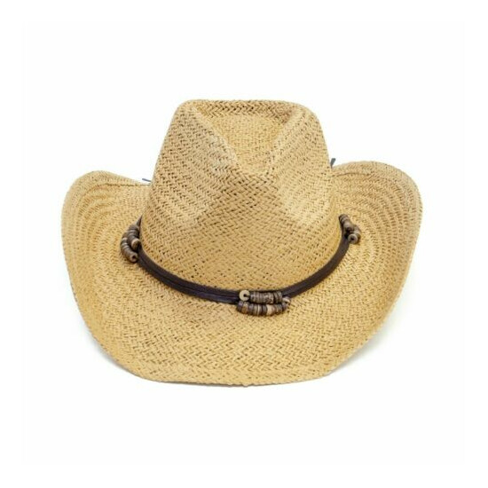 Oldstone Men Women Unisex Summer Winter Western Cowboy Cowgirl Drifter Style Hat Thumb {2}