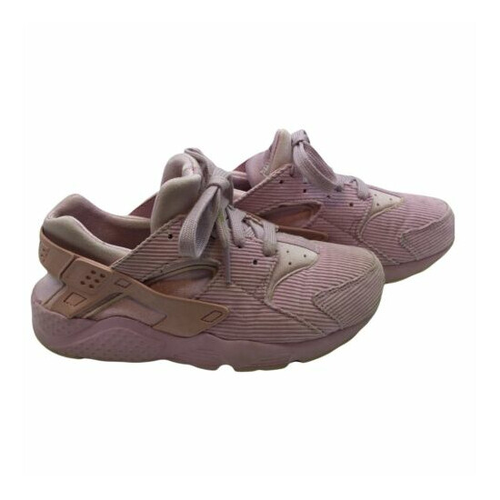 Nike sneakers athletic Huarache Run Pink Girls Size 2 Youth image {3}