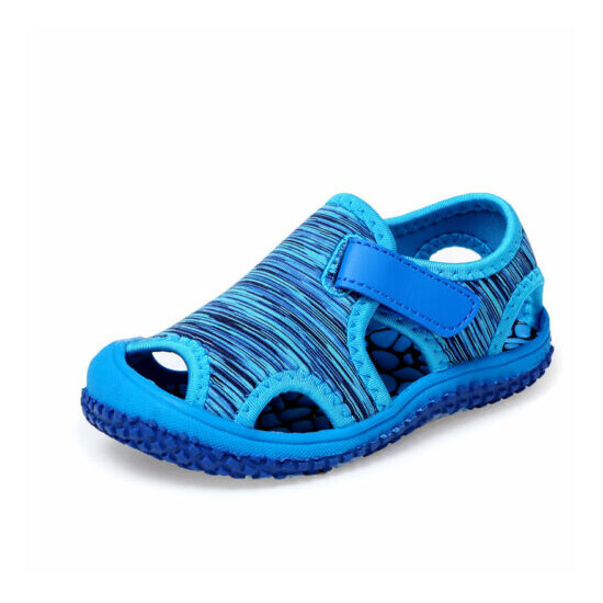 Kids Boys Girls Athletic Loafer Sandals Summer Beach Casual Water Sports Shoes image {3}