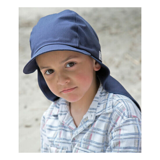 PICKAPOOH Hat ORGANIC COTTON UV80 sun protection Panama Summer Baby Boy Girl Cap image {2}