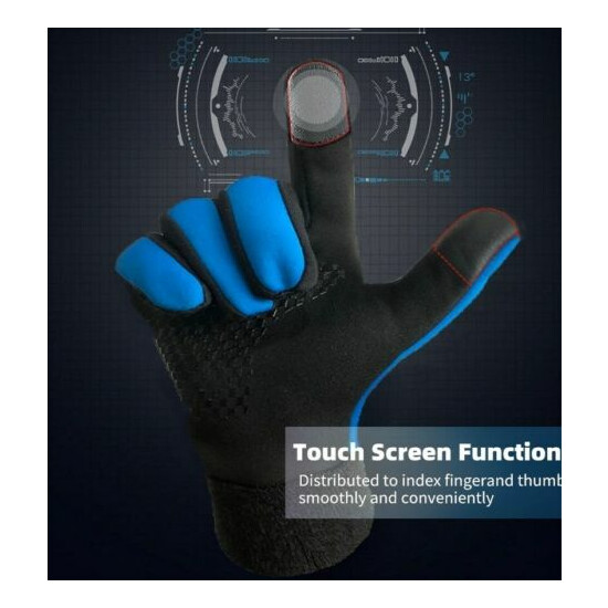 Kids Winter Gloves Boys Girls Touchscreen Cycling Sports Bike for Age 3-15 Years image {7}