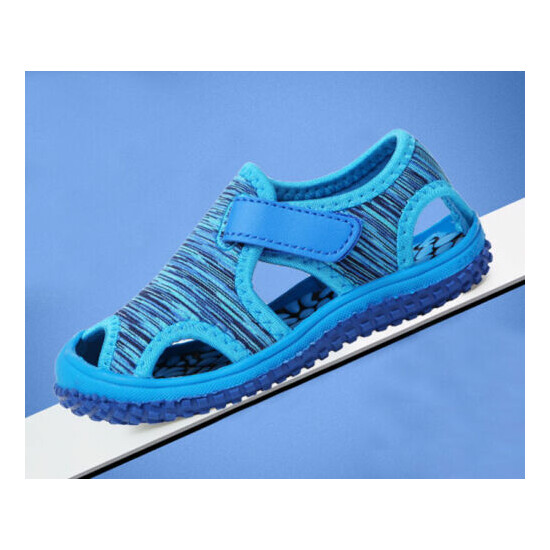 Kids Boys Girls Athletic Loafer Sandals Summer Beach Casual Water Sports Shoes image {5}
