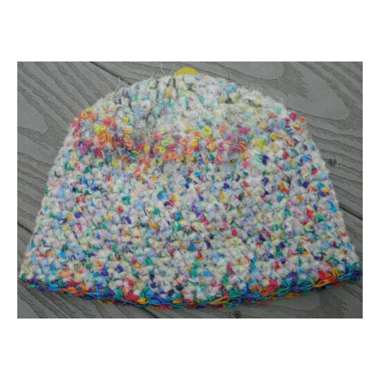 Adorable Pastel Colors Infant/Toddler Beanie 6-24 Months - Handmade by Michaela image {1}