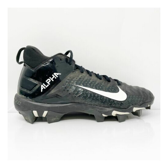 Nike Boys Alpha Menace Shark 2 AQ7654-001 Black Football Cleats Shoes Size 5Y image {1}