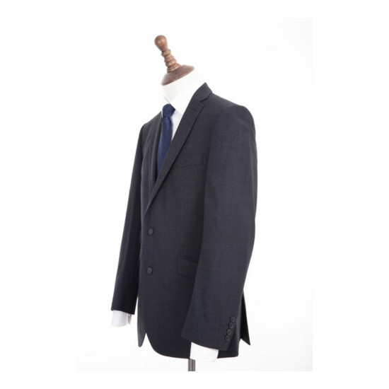 Men's Charcoal Grey Tailored Fit Suit By Daniel Dresscott  image {2}