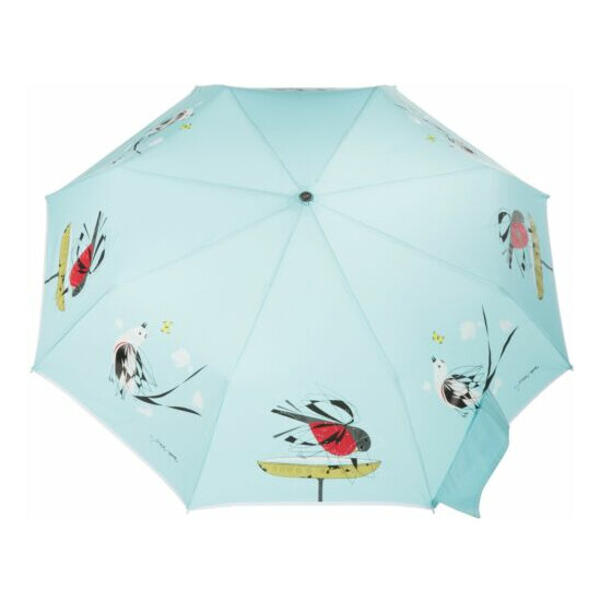 Charles/Charley Harper totes-Isotoner Pop-up Umbrella Spring Birds Thumb {3}