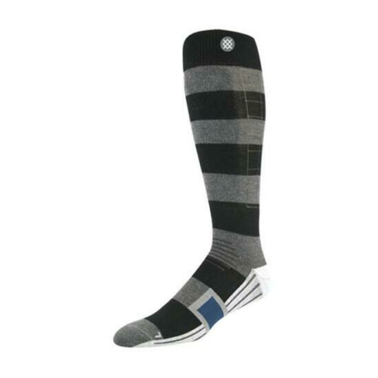New Stance Baldface Premium Snowboard Socks S/M Black image {1}