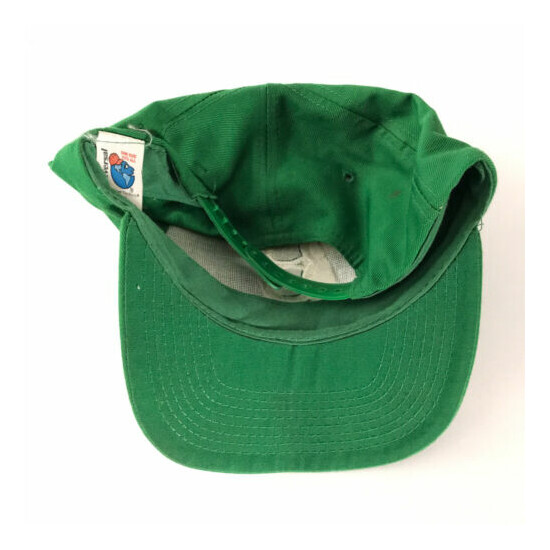 Retro B Snapback Green Hat Upto 7 3/8 image {3}