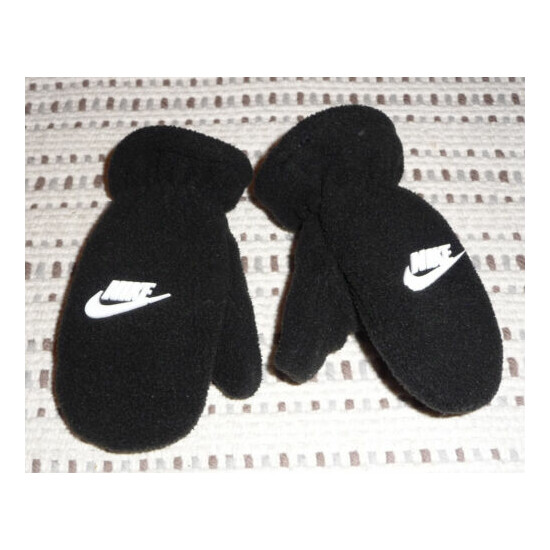 Baby / Toddler Genuine Nike / Haddad Brand Black Gloves / Mitts image {1}