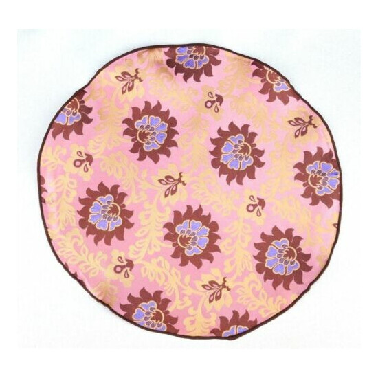 Lord R Colton Masterworks Pocket Round Turin Pink & Gold Silk - $75 Retail New image {1}