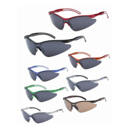 2 Pairs Kids X-Loop Sports Sunglasses Boys Girls 8 Color Available Pick Your Own image {2}