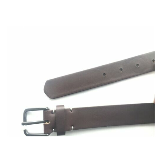 UPTON Delta Leather Belt Brown (size: 38) image {1}