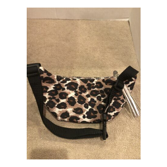 Live Justice Girls Sequin Cheetah Belt Bag Fanny Pack NWOT image {5}