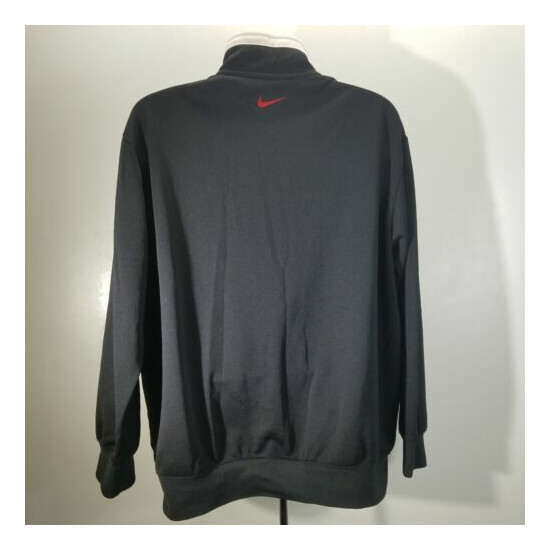 Nike Track & Field Full Zip Jacket Lightweight Black Bulls colorway Large  image {3}