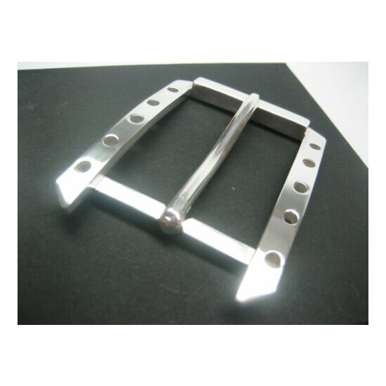 STERLING SILVER 925 BUCKLE AVAILABLE FOR 1" 1-1/8" 1-1/4" 1-3/8" 1-1/2" BELTS Thumb {3}