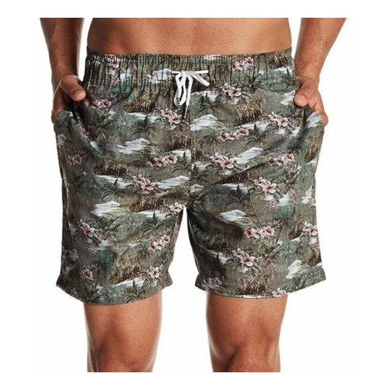 Slate & Stone Floral Swim Trunks Men's Shorts Sz. Large (Cabo) 147384 image {1}