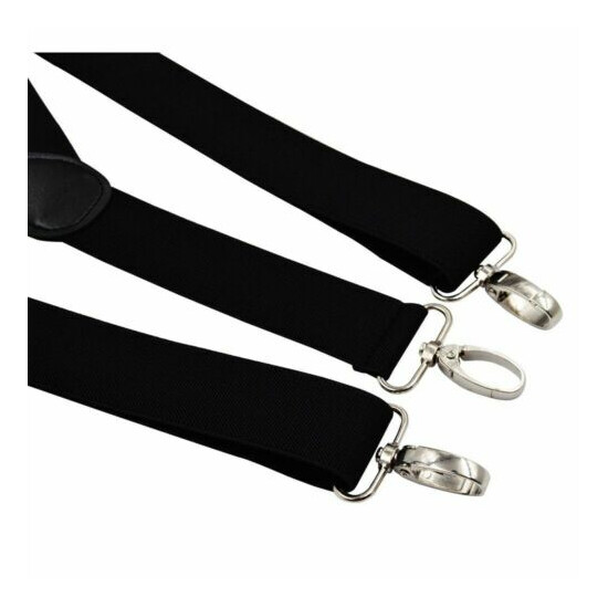 Men Larger Suspender Polyester Elastic Suspenders Women Y Back Pants Hook Brace image {4}