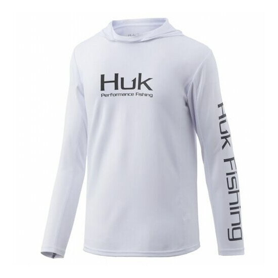 30% Off HUK Youth Icon X Fishing Sun Protection UPF 30 Hoodie-Pick Color/Size image {3}