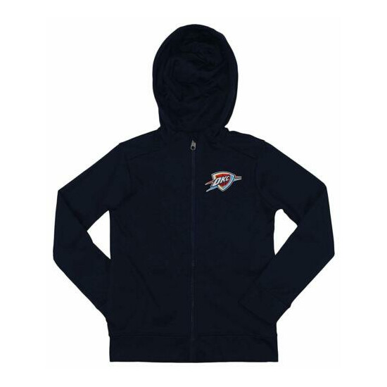 Outerstuff NBA Youth/Kids Oklahoma City Thunder Performance Full Zip Hoodie image {1}