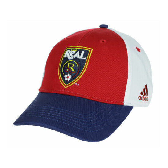 Adidas MLS Salt Lake City FC Kids (4-7) Basic Structured Adjustable Hat, OSFM image {1}
