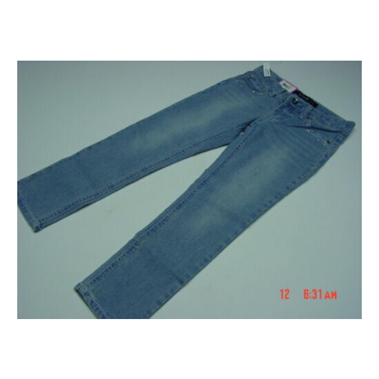 NWT Girls Jordache Embellished Hearts Adjustable Waist Jeans Skinny Fashion image {1}